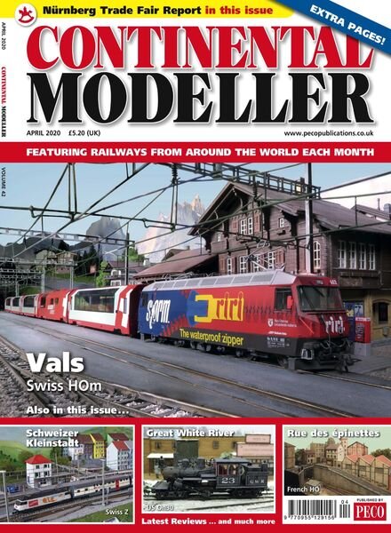 Continental Modeller – April 2020 Cover