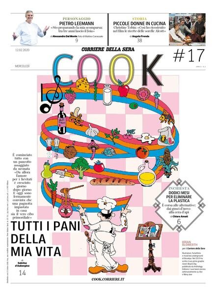 Corriere della Sera Cook – febbraio 2020 Cover