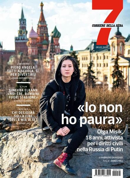 Corriere della Sera Sette – 06 marzo 2020 Cover