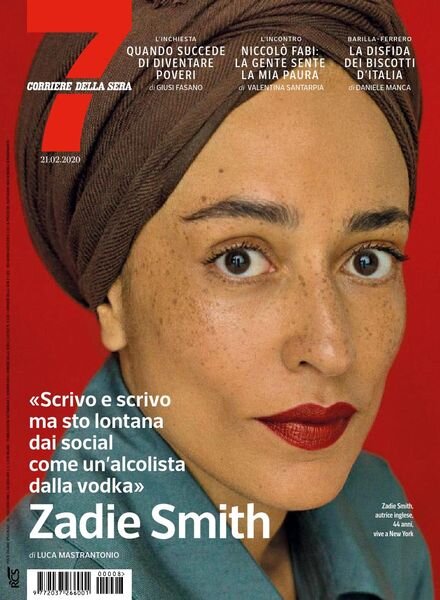 Corriere della Sera Sette – 21 febbraio 2020 Cover