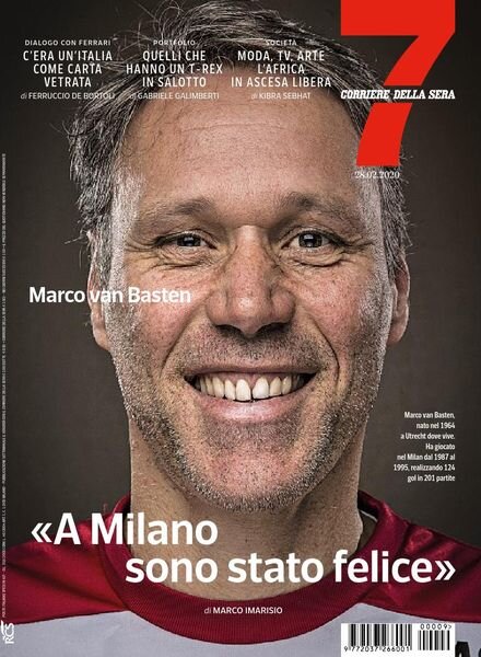 Corriere della Sera Sette – 28 febbraio 2020 Cover