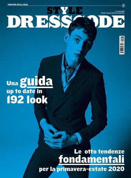 Corriere della Sera Style Dresscode – marzo 2020 Cover
