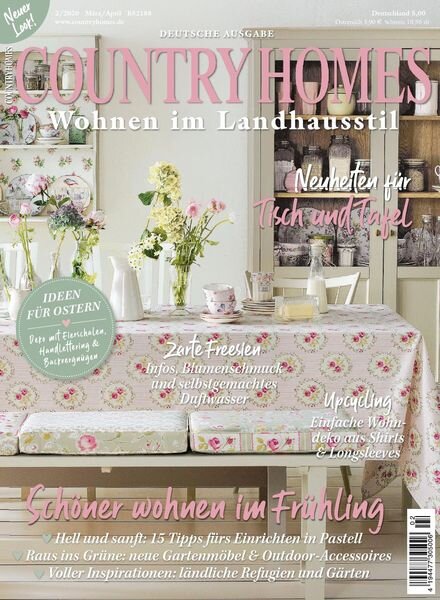 Country Homes Germany – Februar 2020 Cover
