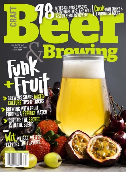 Craft Beer & Brewing – April-May 2020 Cover