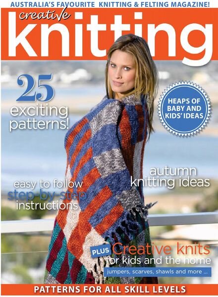 Creative Knitting – April 2020 Cover