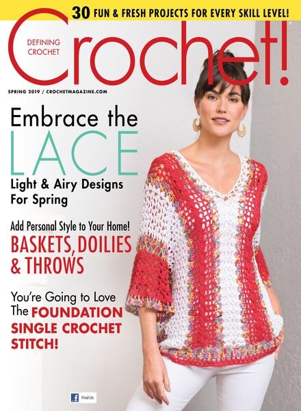 Crochet! – Spring 2019 Cover