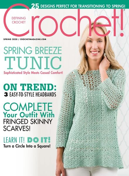 Crochet! – Spring 2020 Cover