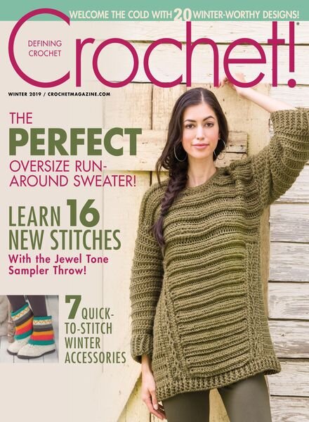 Crochet! – Winter 2019 Cover