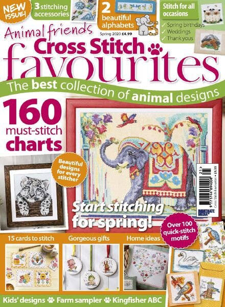 Cross Stitch Favourites – Spring 2020 Cover