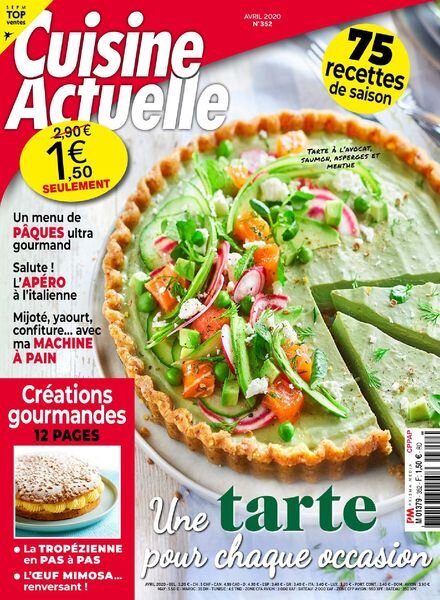 Cuisine Actuelle – Avril 2020 Cover