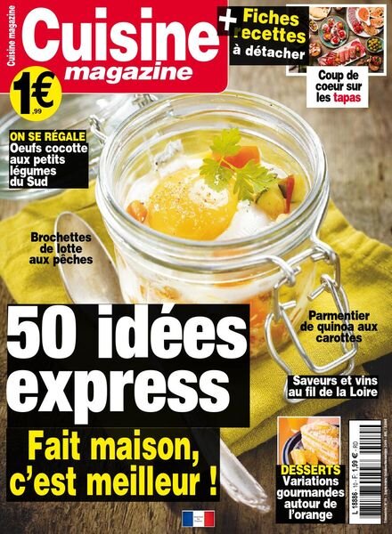 Cuisine Magazine – septembre 2019 Cover