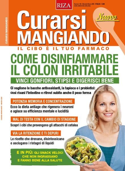 Curarsi Mangiando – Marzo 2020 Cover