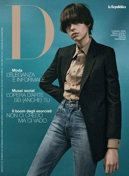D la Repubblica – 29 Febbraio 2020 Cover