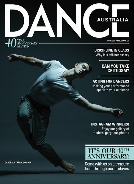 Dance Australia – April 2020 Cover