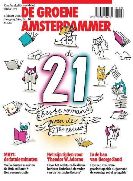 De Groene Amsterdammer – 06 maart 2020 Cover