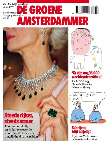 De Groene Amsterdammer – 21 februari 2020 Cover
