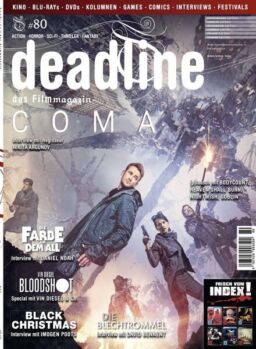 Deadline – Marz-April 2020