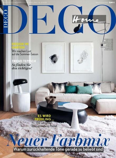 Deco Home – April-Mai 2020 Cover