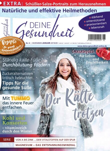 Deine Gesundheit – Dezember 2019 – Januar 2020 Cover
