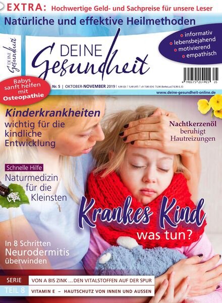 Deine Gesundheit – Oktober-November 2019 Cover