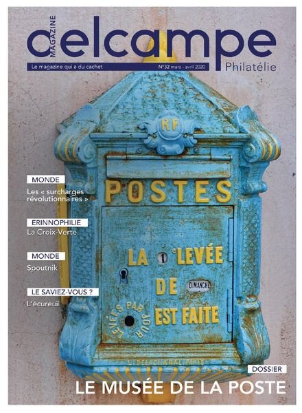 Delcampe Magazine Philatelie – fevrier-mars 2020 Cover