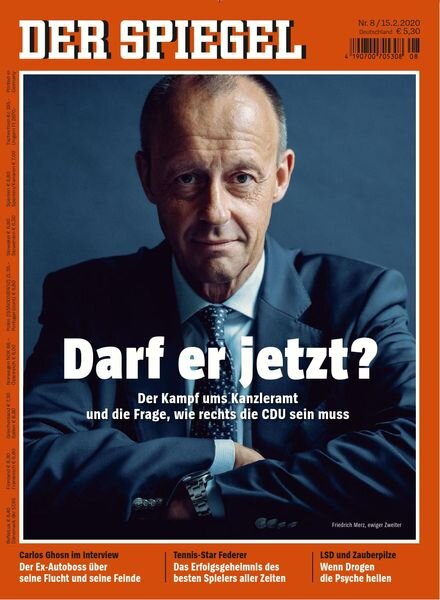 Der Spiegel – 15 Februar 2020 Cover