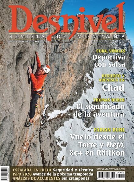 Desnivel – marzo 2020 Cover