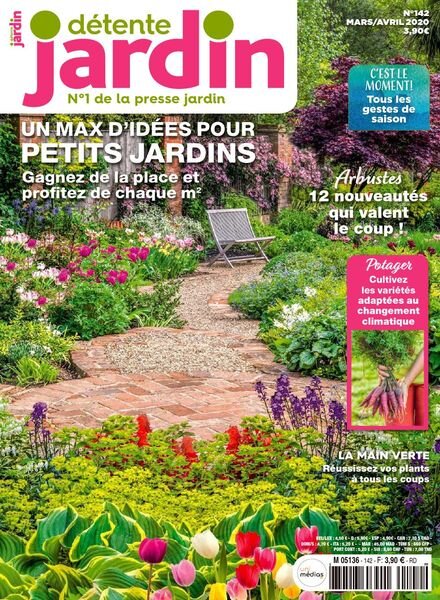 Detente Jardin – mars-avril 2020 Cover