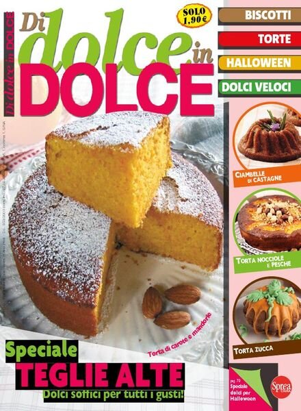 Di Dolce in Dolce – Ottobre 2017 Cover
