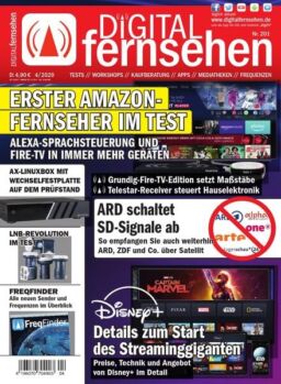 Digital Fernsehen – April 2020