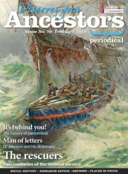 Discover Your Ancestors – February 2019