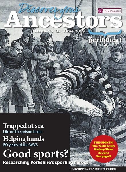 Discover Your Ancestors – June 2018 Cover