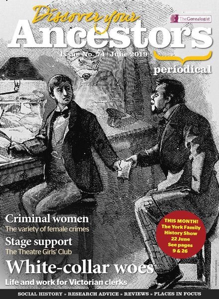 Discover Your Ancestors – June 2019 Cover