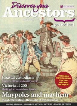 Discover Your Ancestors – May 2019