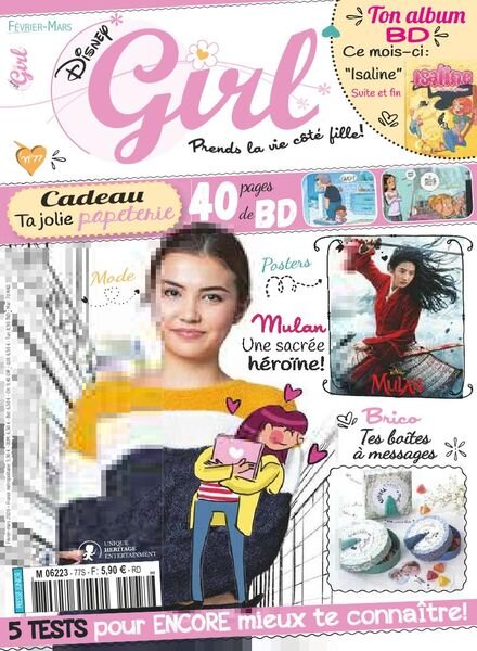 Disney Girl – mars 2020 Cover