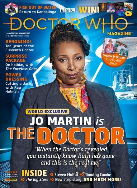 Doctor Who Magazine – Issue 549 – April 2020 Cover