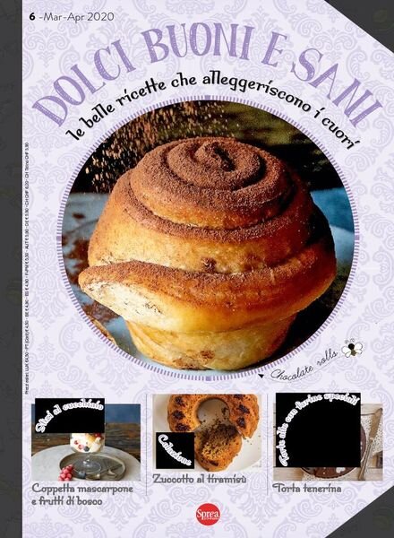 Dolci Buoni e Sani – Marzo-Aprile 2020 Cover