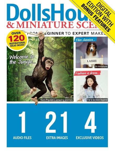 Dolls House & Miniature Scene – Issue 304 – September 2019 Cover