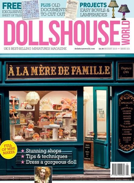 Dolls House World – Issue 323 – August 2019 Cover