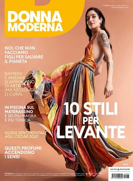 Donna Moderna – 6 Febbraio 2020 Cover