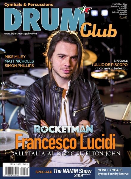 Drum Club Magazine – Aprile 2019 Cover