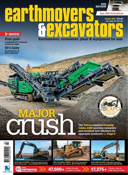 Earthmovers & Excavators – March 2020 Cover