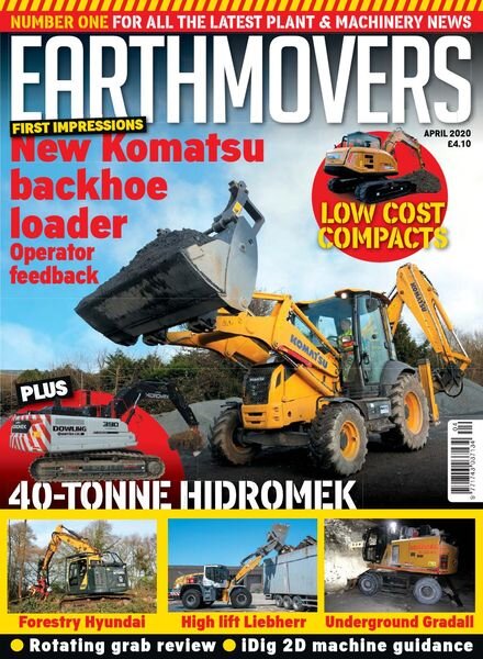 Earthmovers – April 2020 Cover