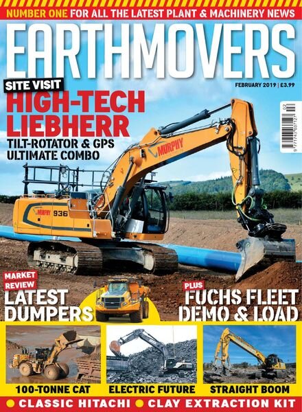 Earthmovers – February 2019 Cover