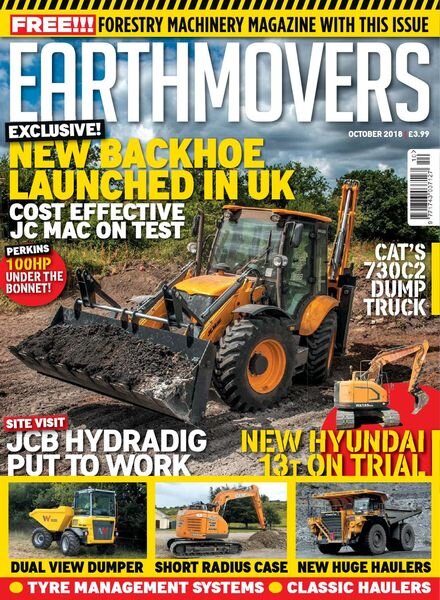 Earthmovers – October 2018 Cover