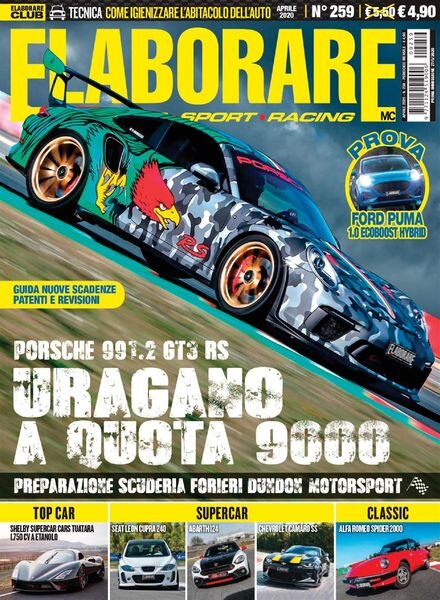 Elaborare – Aprile 2020 Cover
