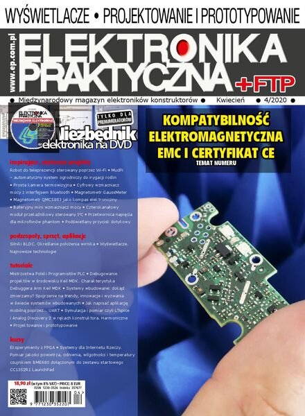 Elektronika Praktyczna – Kwiecien 2020 Cover