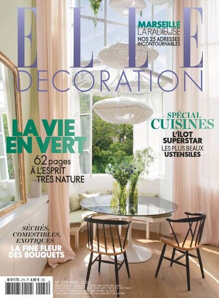 Elle Decoration France – avril 2020 Cover