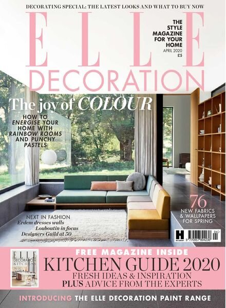 Elle Decoration UK – April 2020 Cover