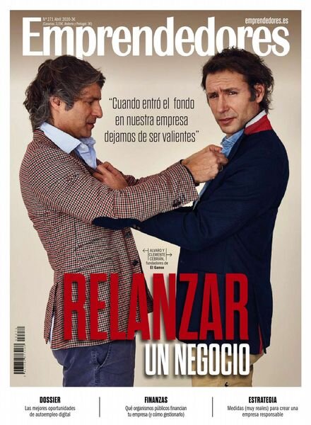 Emprendedores – abril 2020 Cover